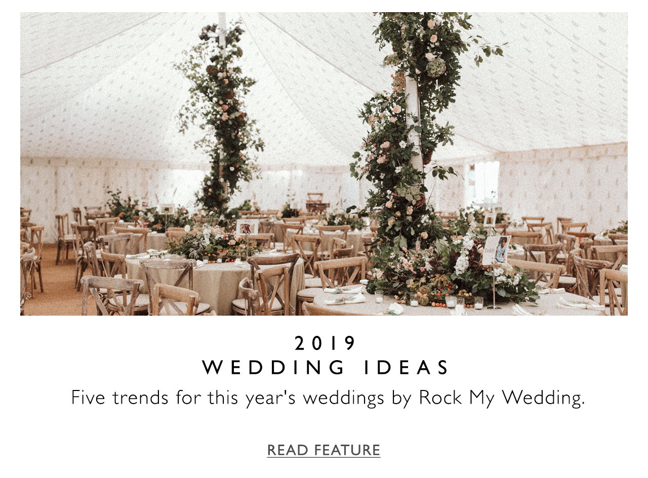 2019 Wedding ideas