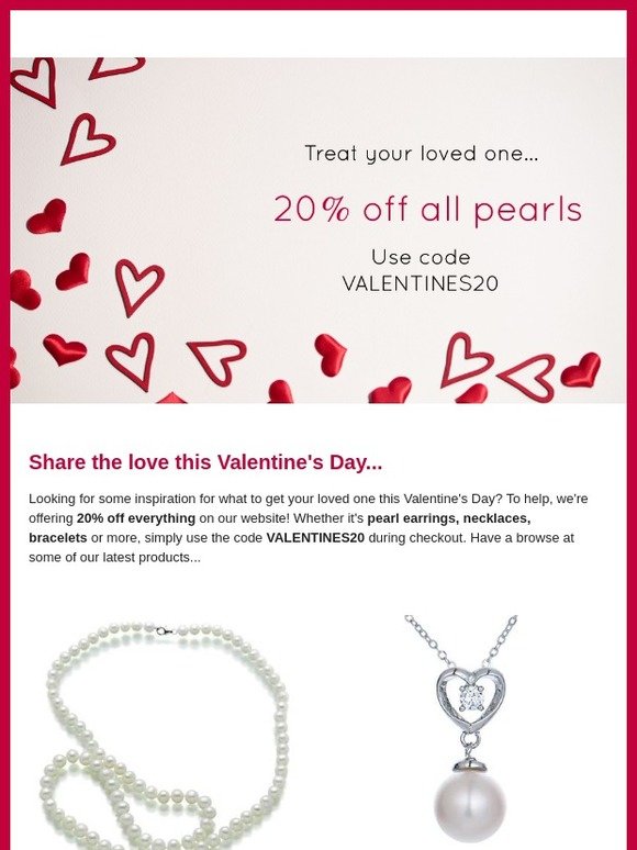 Treat your loved one this Valentines Day 💞💘💌