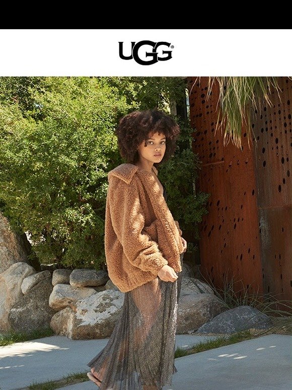 Ugg kaley teddy outlet bear jacket