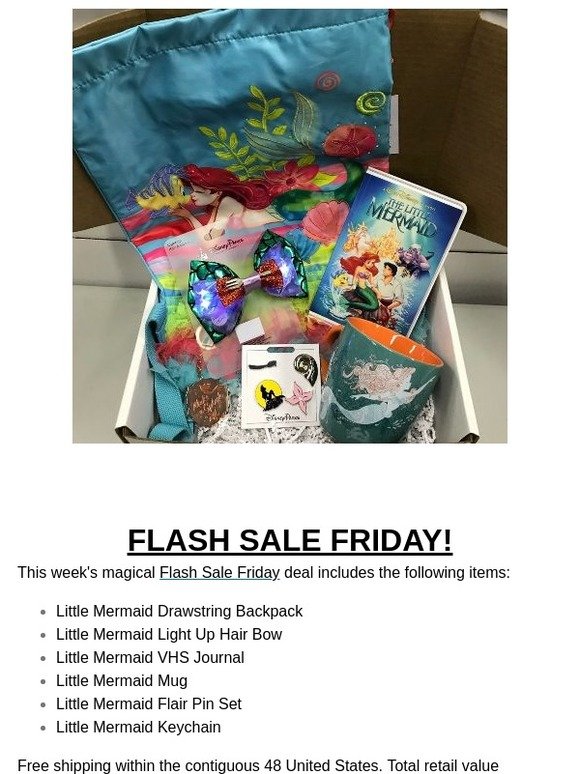 Flash Sale Friday: Little Mermaid Magic