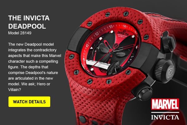 invicta watch deadpool