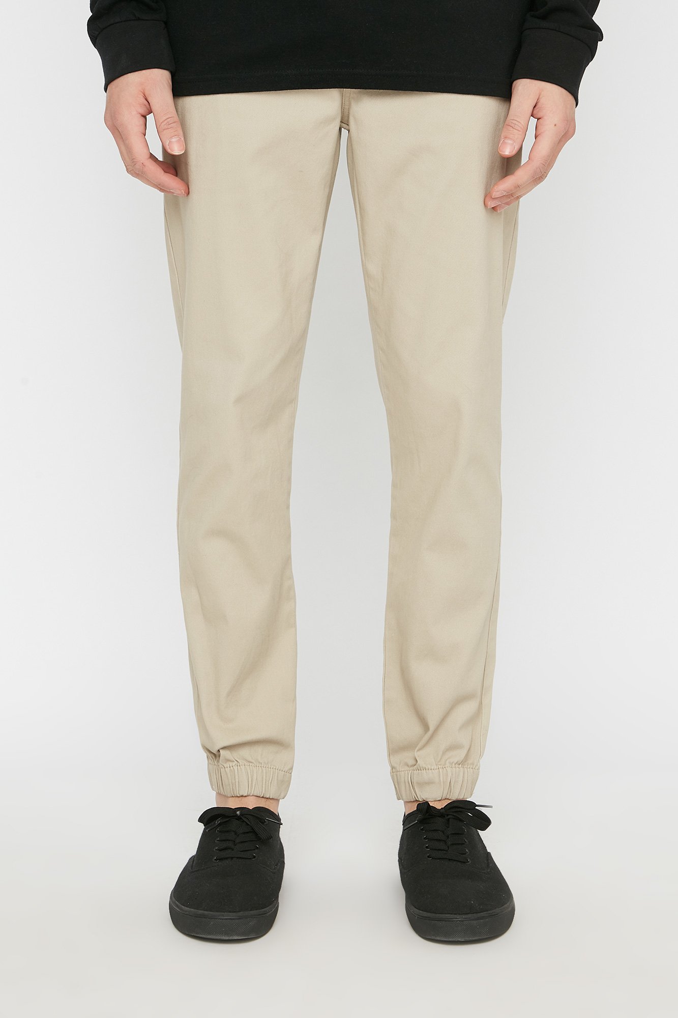 Image of West49 Mens Solid Twill Jogger