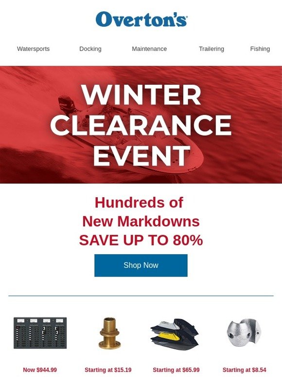 Overton S Our Winter Clearance Event Just Got Even Better Milled