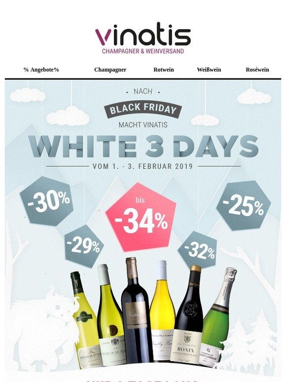 Hip Hip Hurra! White Friday !