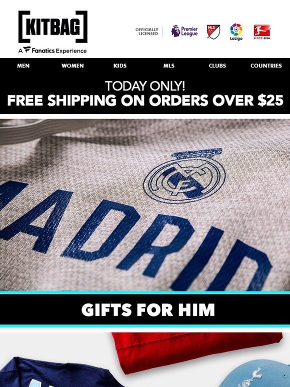 Kitbag USA Valentine's Day Gifts for Him & Her + FREE Shipping Milled