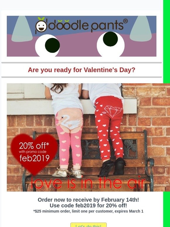 Get your Heart on! with 20% off!