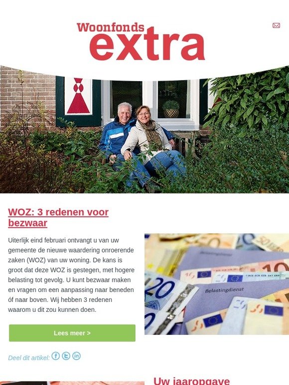 Uw jaaropgave en WOZ