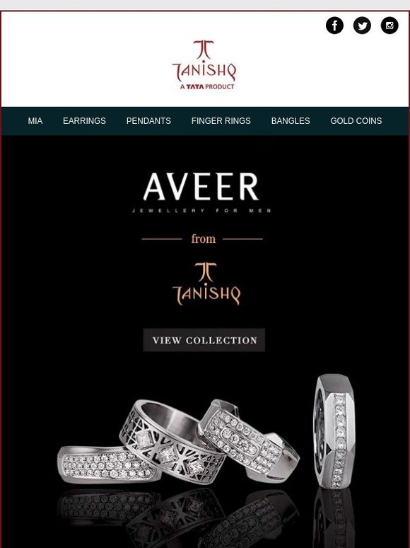 Aveer tanishq sale