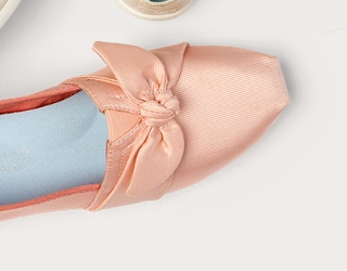 Blush Grosgrain Bow Women's Classics