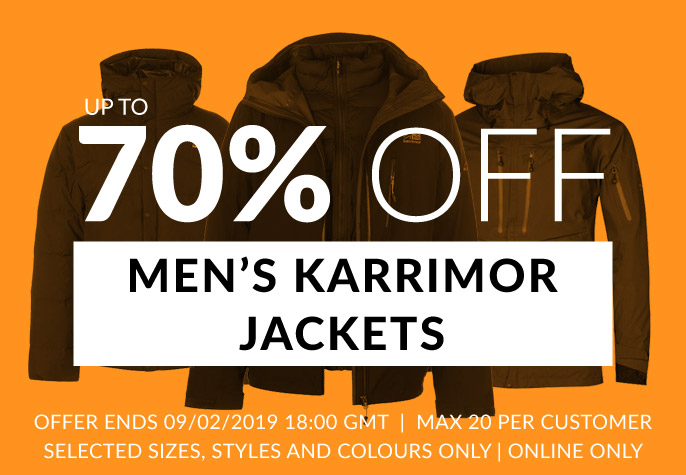 karrimor phantom 2.5 l jacket mens
