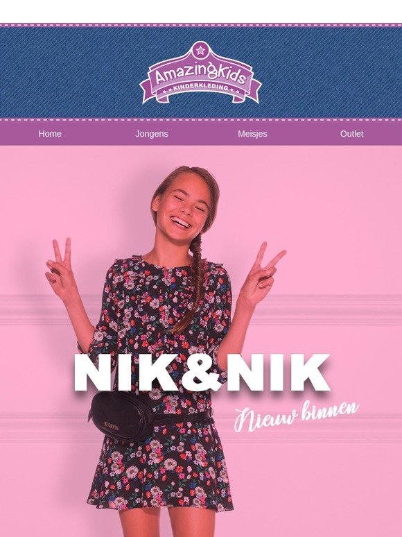 Flowerpower en armyprints met NIK&NIK!