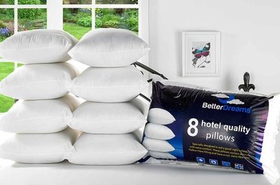 Better dreams 8 hotel best sale quality pillows