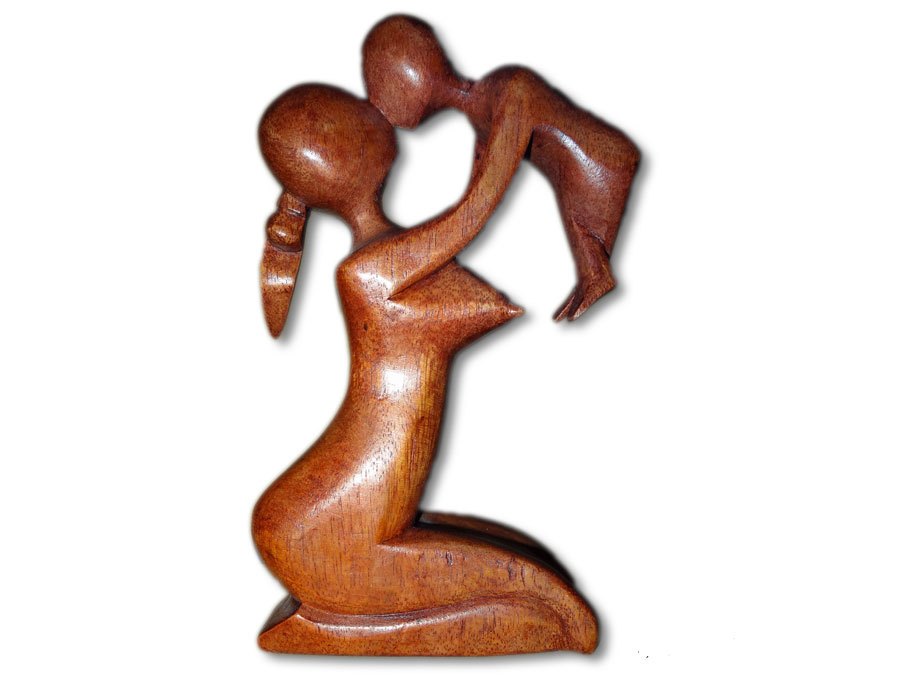 Mutter mit Kind 20cm