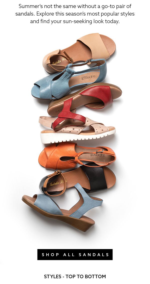 The season's most popular sandals - shop all styles