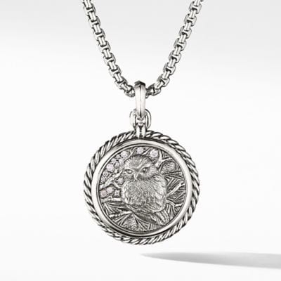 david yurman snowy owl pendant