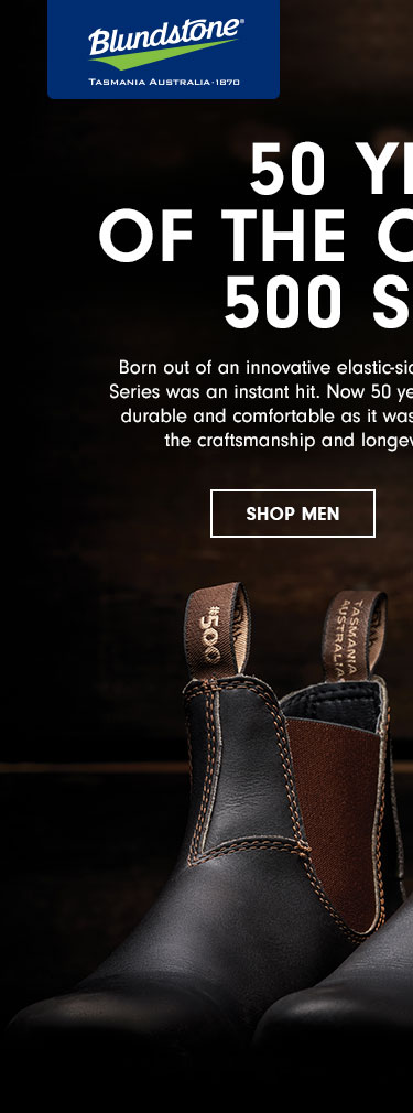 Blundstone Australia Win a pair of custom 500 series Blundstone