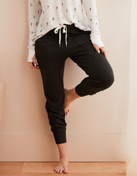 aerie plush jogger
