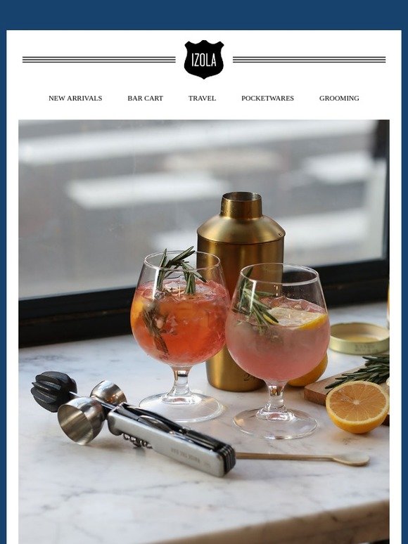 We're moving warehouses! 60% off barware for 24 hours