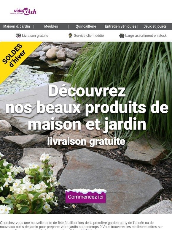 Les meilleures offres sur les produits maison et jardin