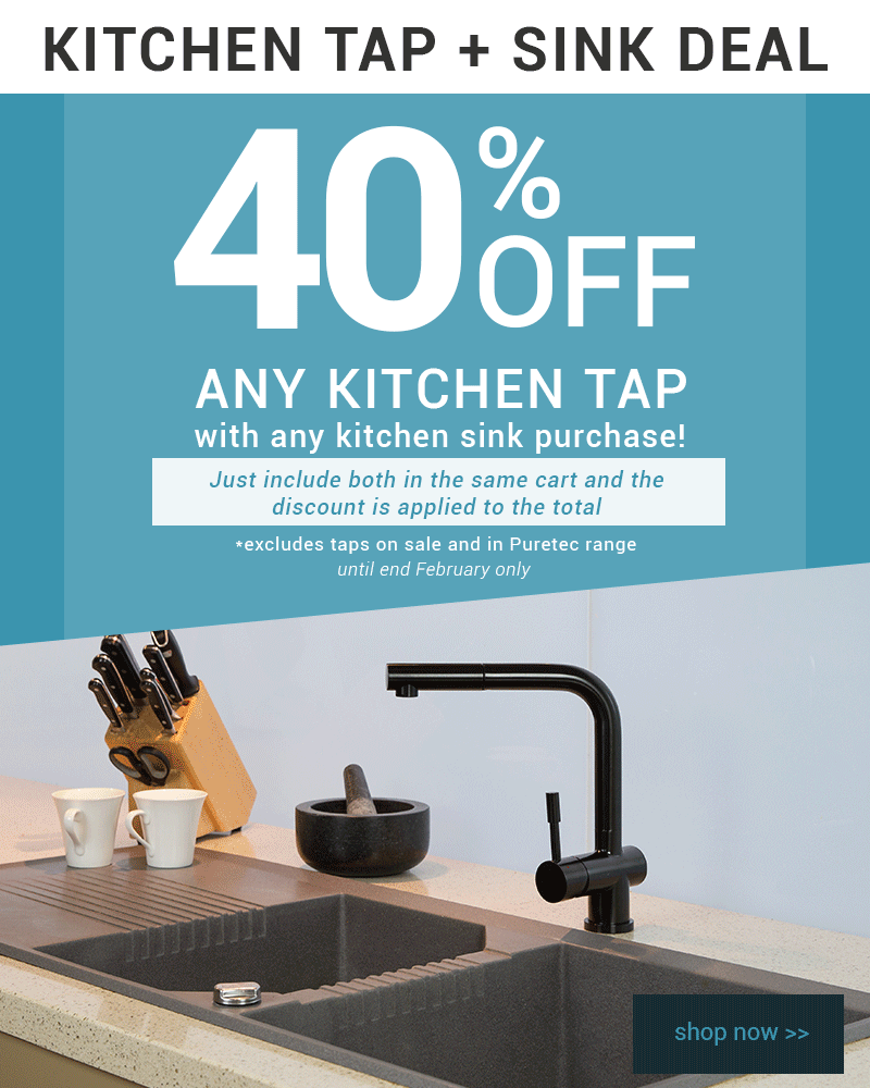 kitchen sink and tap deals