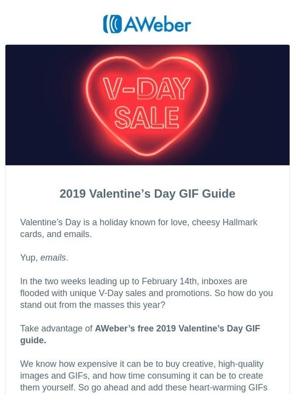 Your free Valentine's Day GIFs are inside! 💘 