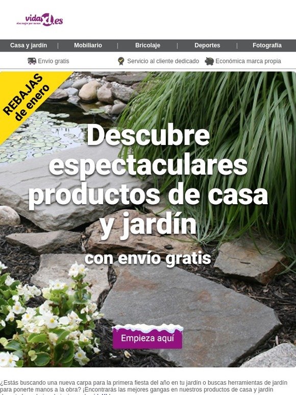 Las mejores gangas en productos de casa y de jardín