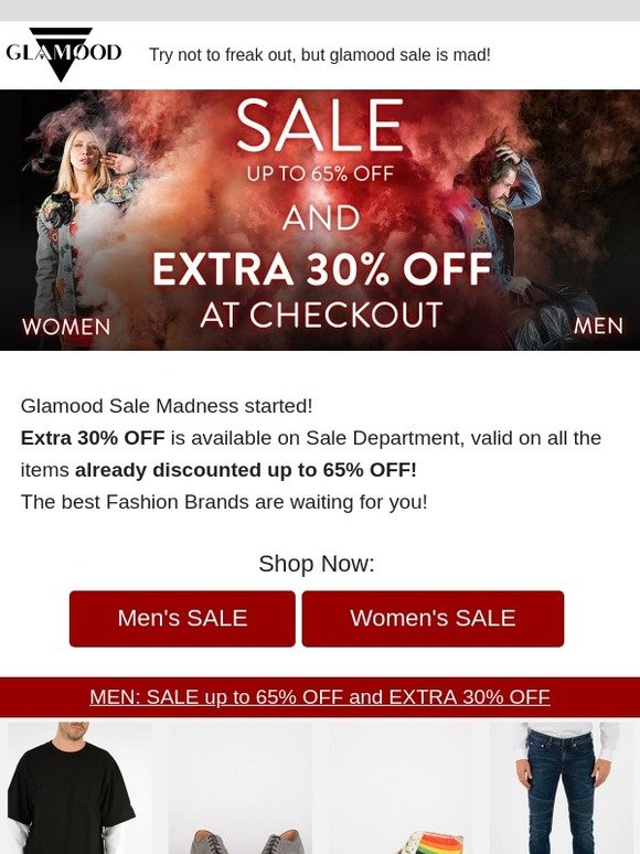 EXTRA 30% OFF on Glamood Winter SALE! Shopping High Risk!
