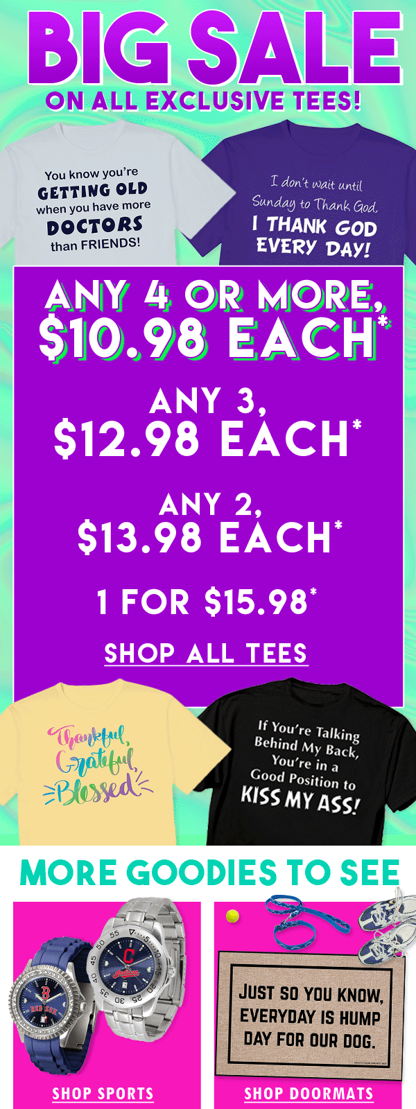 The Lighter Side Tshirts as low as 10.98 each Shop Now! Milled