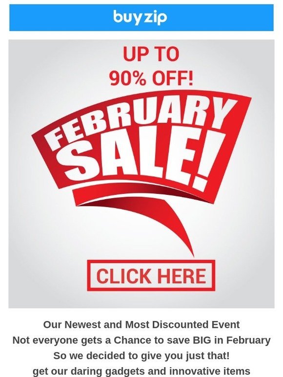 Hey Newsletter, BIG FEB February Sale has BEGUN 💥