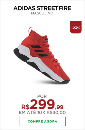 adidas streetfire vermelho