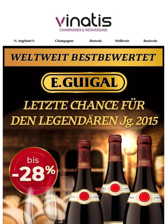 E. Guigal 2015: letzte Chance!