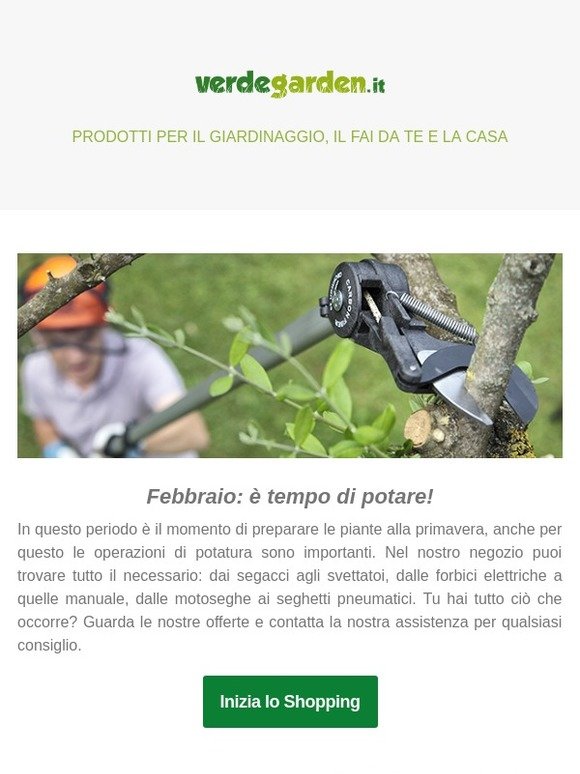 Scopri le Offerte sui prodotti per la Potatura 🌳✂