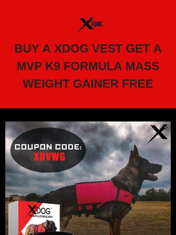 Mvp k9 hotsell formula mass