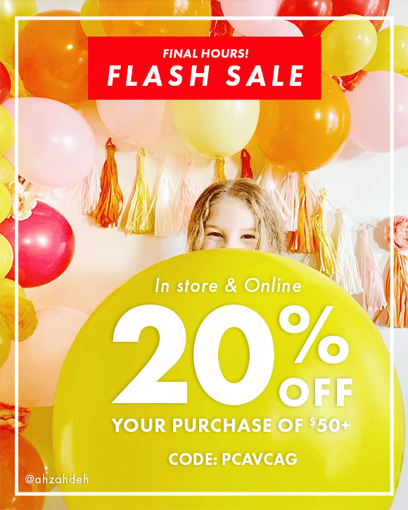 Party City HOURS LEFT! Save 20 Online and In Store. Milled