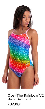Shop Dolfin Uglies Womens Over the Rainbow V2 Back Swimsuit