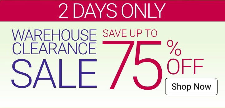 Annual Clearance Sale, Our Annual Clearance Sale has begun with deep  discounts and crazy prices. Hurry up! Walk in to your nearest store from  7th - 16th Feb. To know more