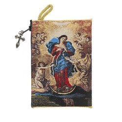 Our Lady Untier of Knots Rosary Case
