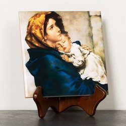 Madonna of the Streets Tile