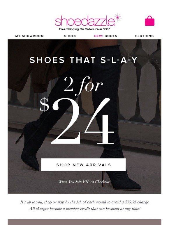 shoedazzle 2 for $24