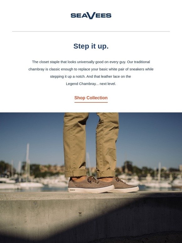 seavees legend chambray