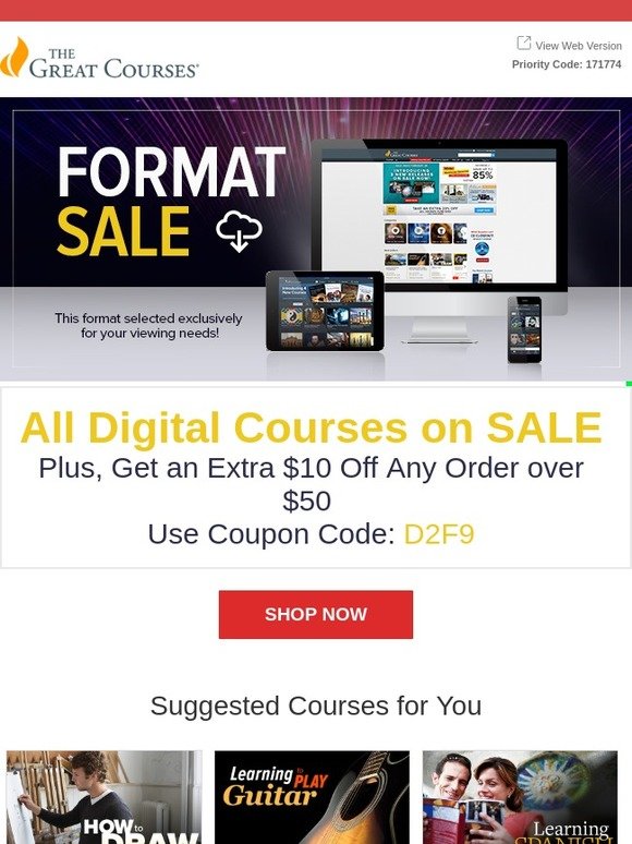 Great Courses Promo Code