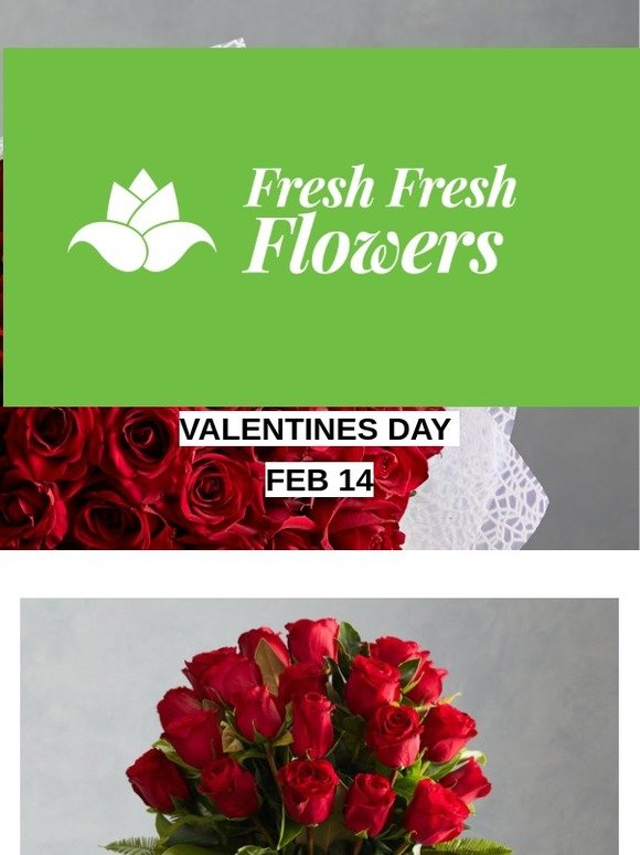 💗Flowers this Valentine's Day💘