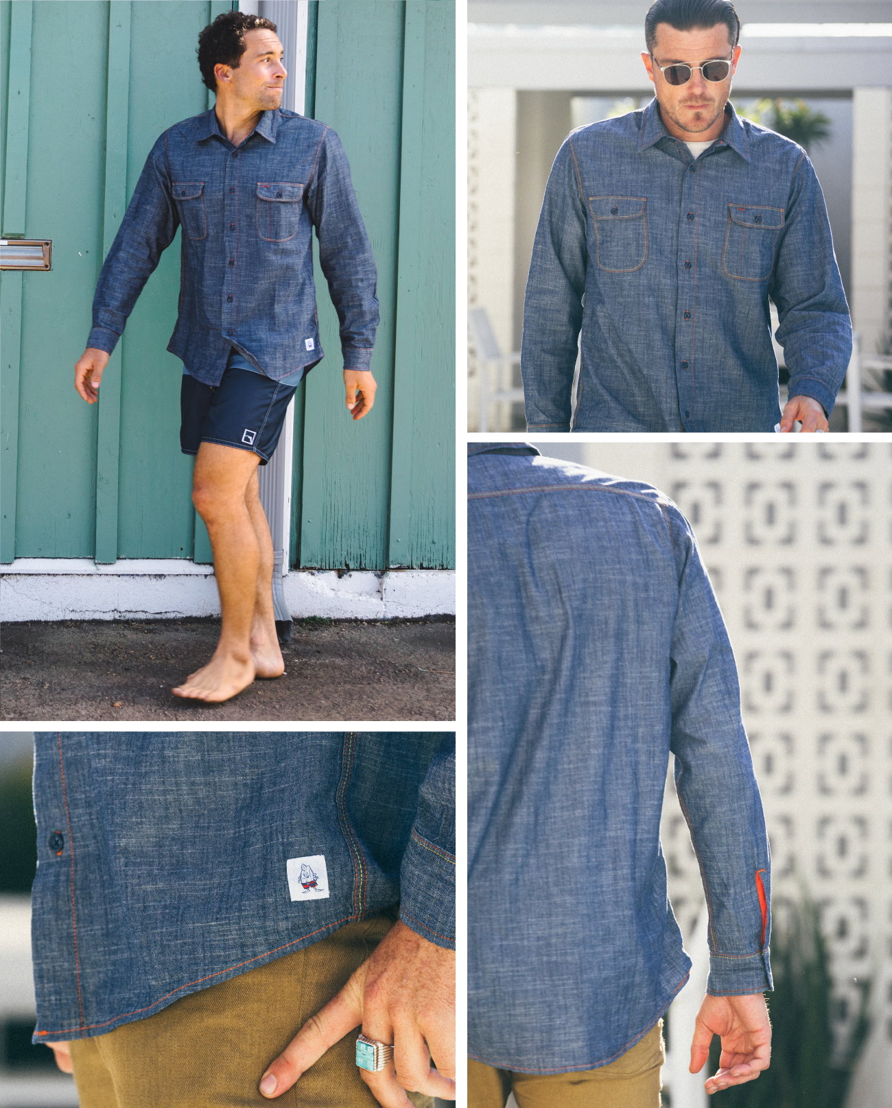 Birdwell: Introducing Our Chambray Work Shirt | Milled