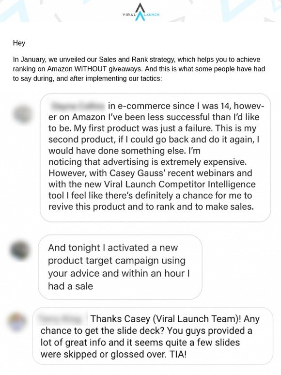[Live Webinar] Sales and Rank Strategy