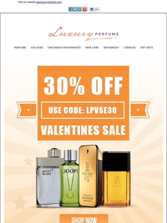 Valentines Day Sale! 30% OFF (Only for today)
