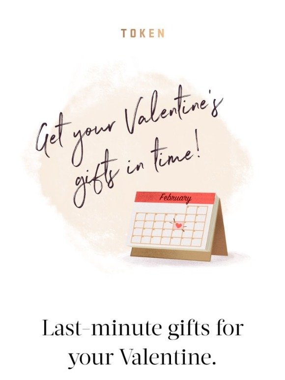 Last-minute gifts for your Valentine <3