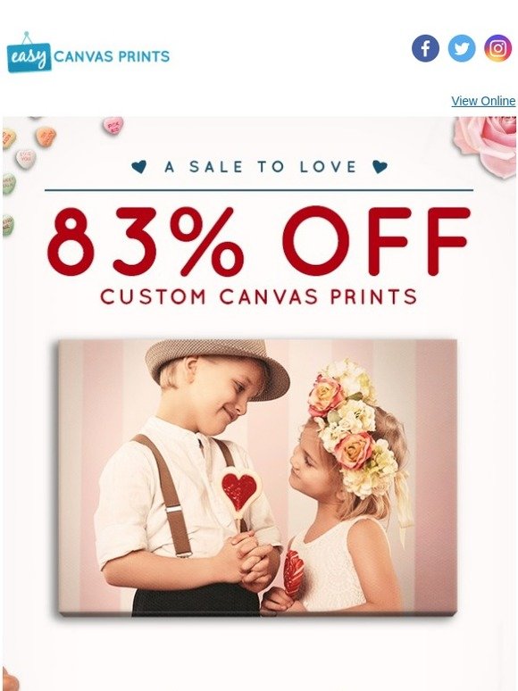 Easy Canvas Prints Turn Your Most LOVED Memories Into Art! Milled