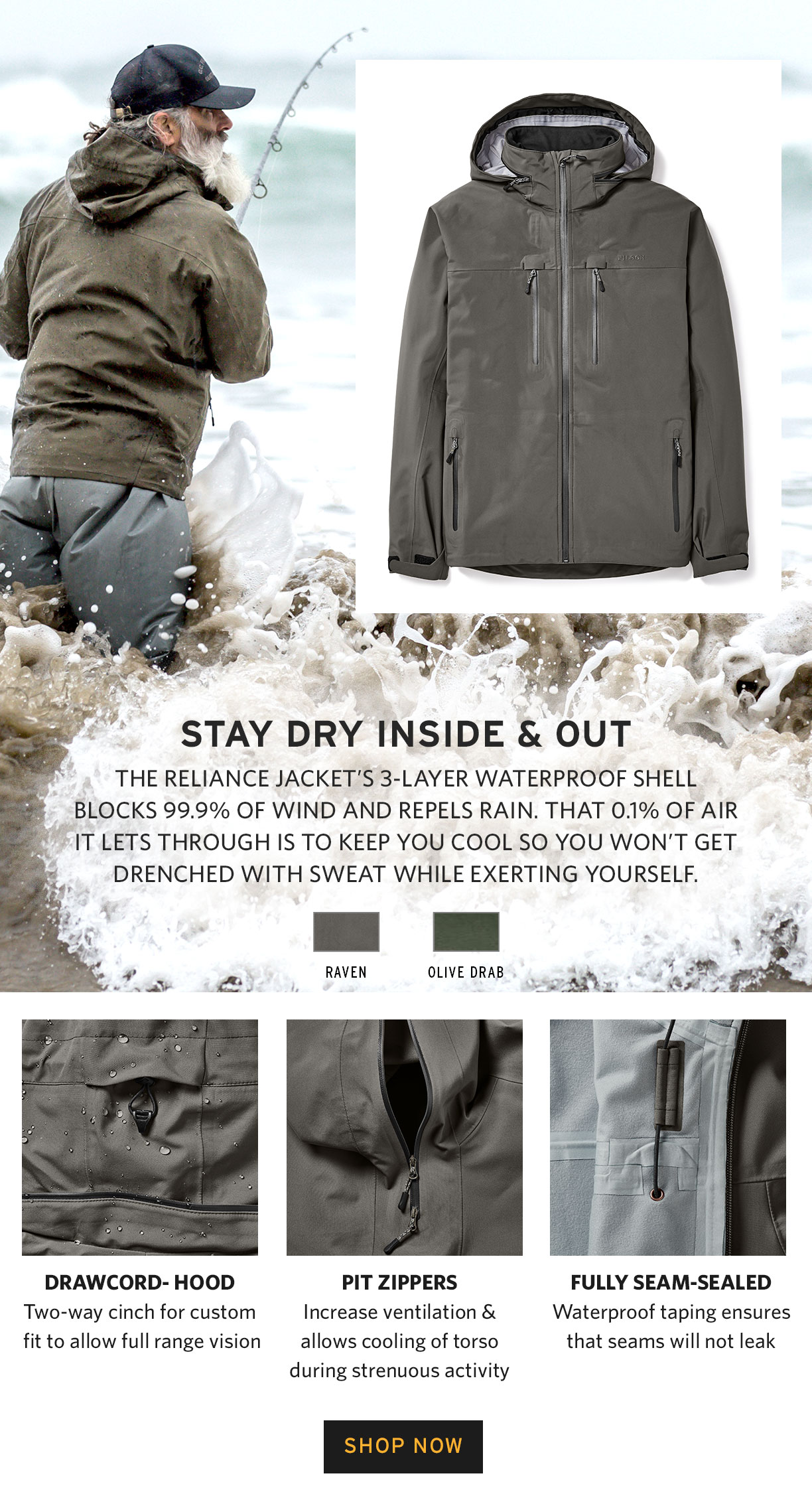 filson neoshell reliance