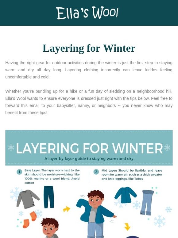 Layering for Winter! ❄