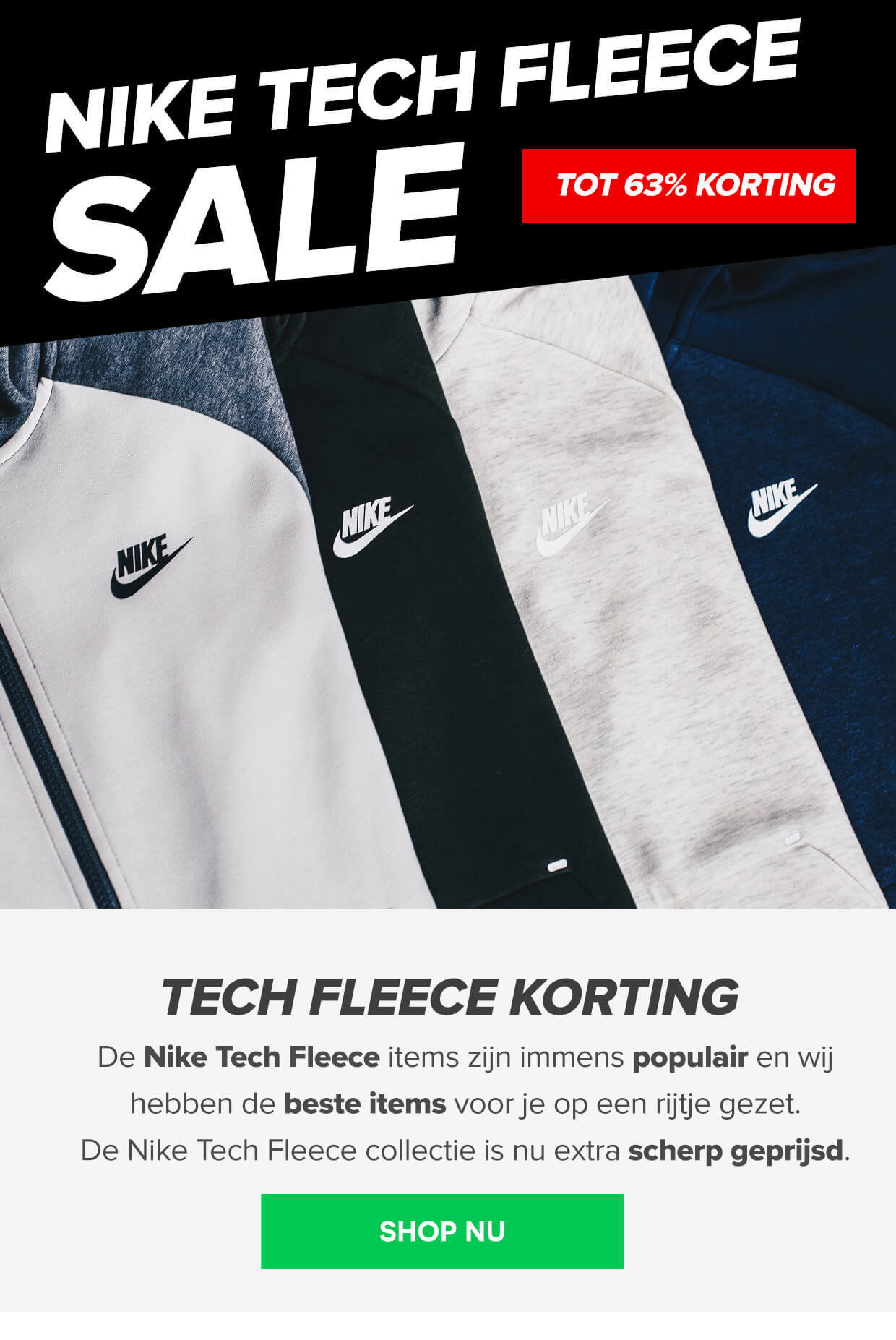 elkaar Schuldig vacature Voetbalshop.be: TECH FLEECE SOLDEN | Tot 63% korting op Nike Tech Fleece! ⚽  | Milled